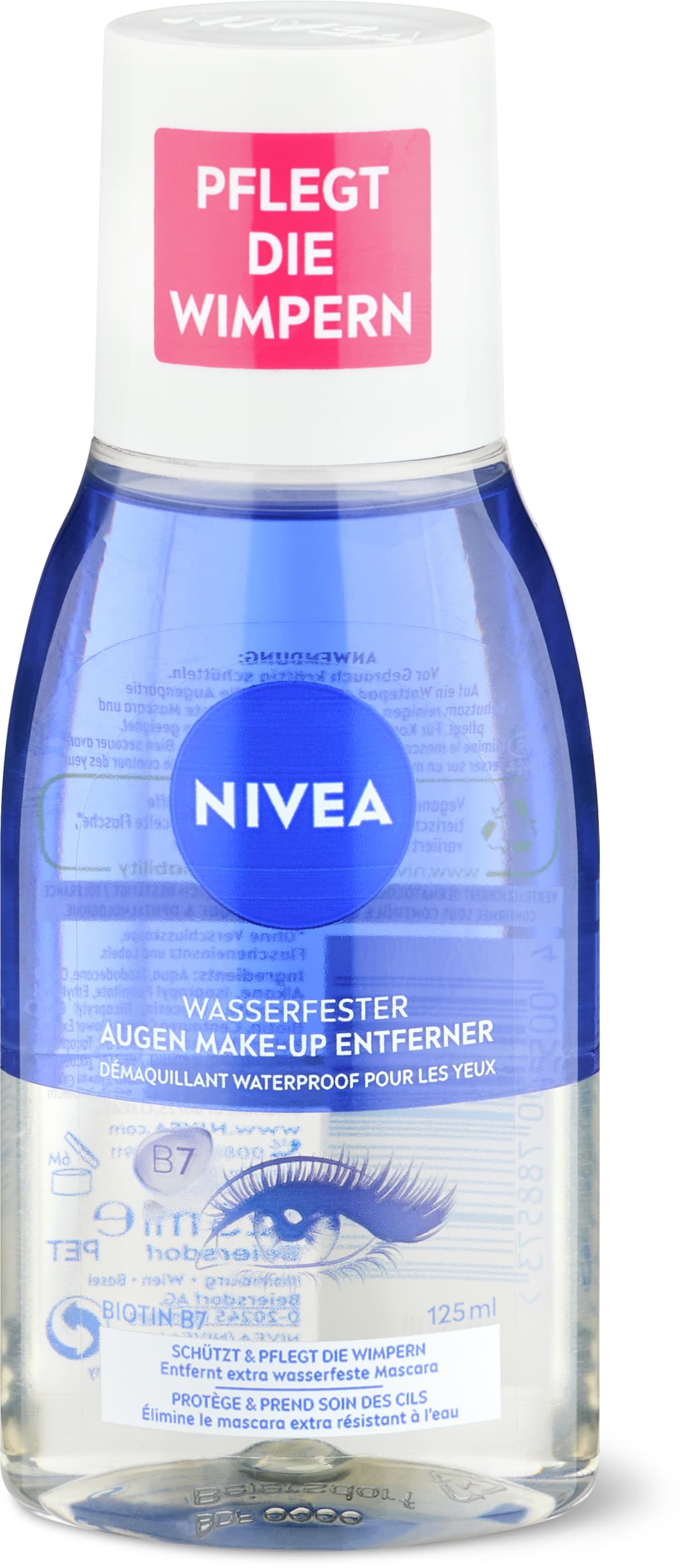 Nivea Struccante per occhi per trucco resistente all'acqua 125ml